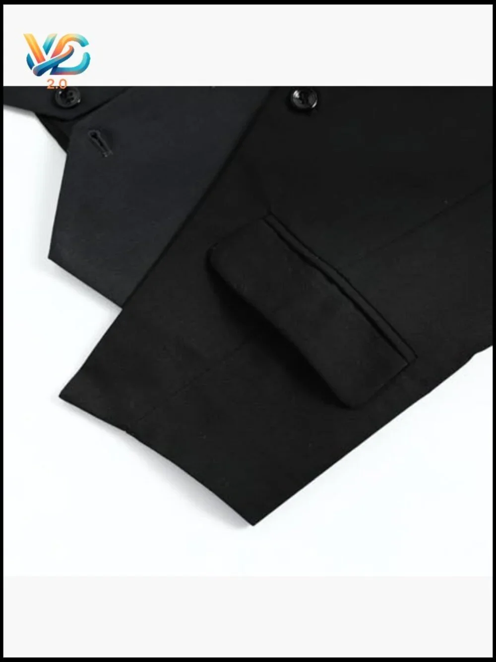 Slim Fit Formal Business Waistcoat Tuxedo Vest Polyester Viscose Blend